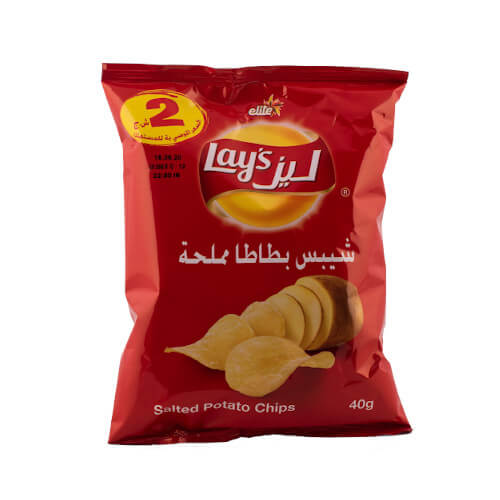 ليز. رقائق بطاطا 40غم
