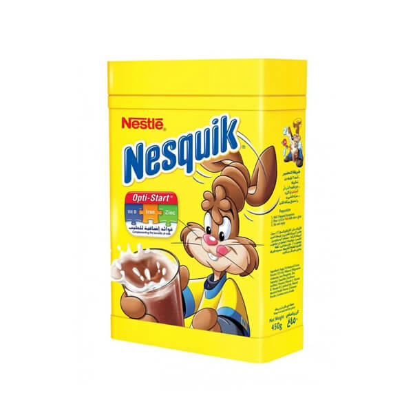 نستله نسكويك شوكو بوردة 450 جرام