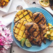Chicken with pineapple 