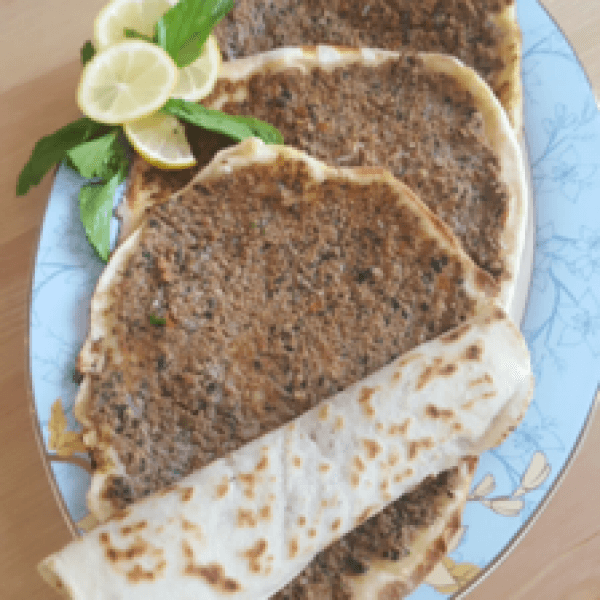 Armenian platter with Tahina