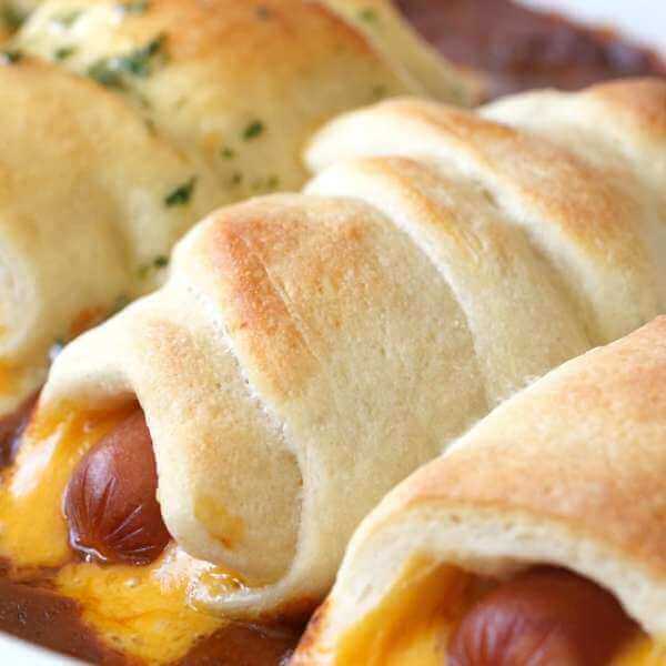 Hot Dog with yellow cheese and eggs