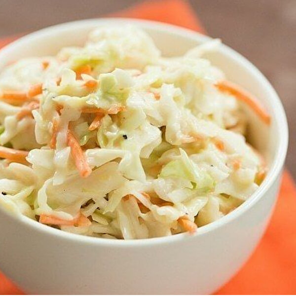 Cabbage with mayonnaise
