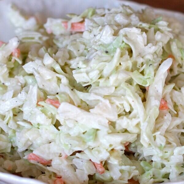 Cabbage and mayonnaise salad