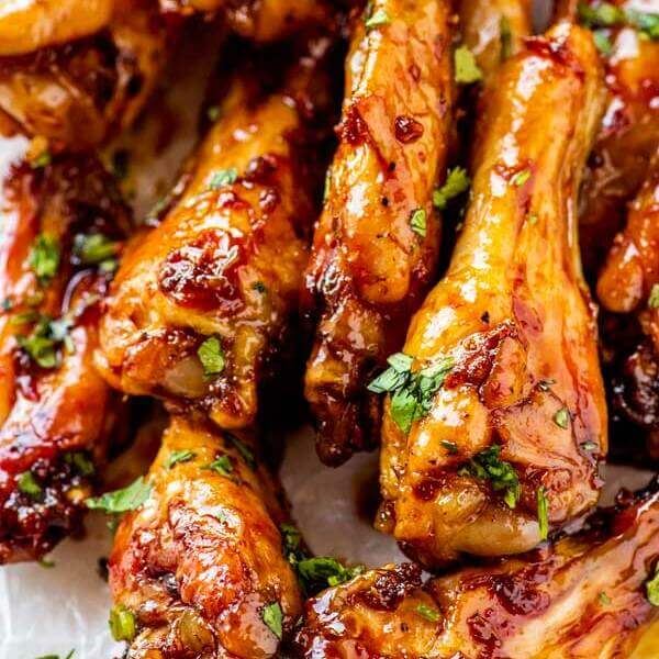 Chicken wings with potatoes