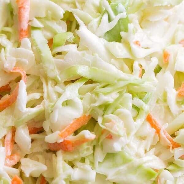 Cabbage salad with mayonnaise