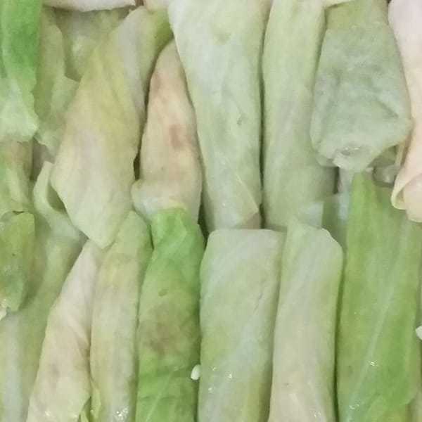 cabbage (uncooked ) - for 5 people 