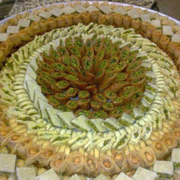 Baklava with pistachios