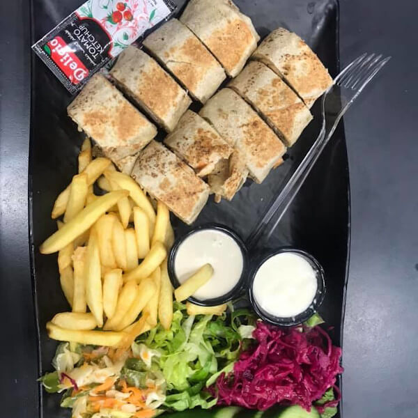 وجبة شاورما عربي 