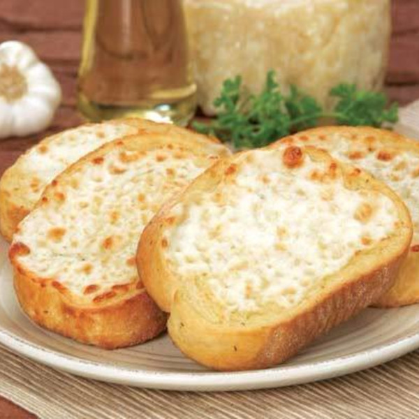 Bread with garlic and cheese