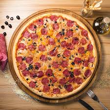 Salami&Olive Pizza