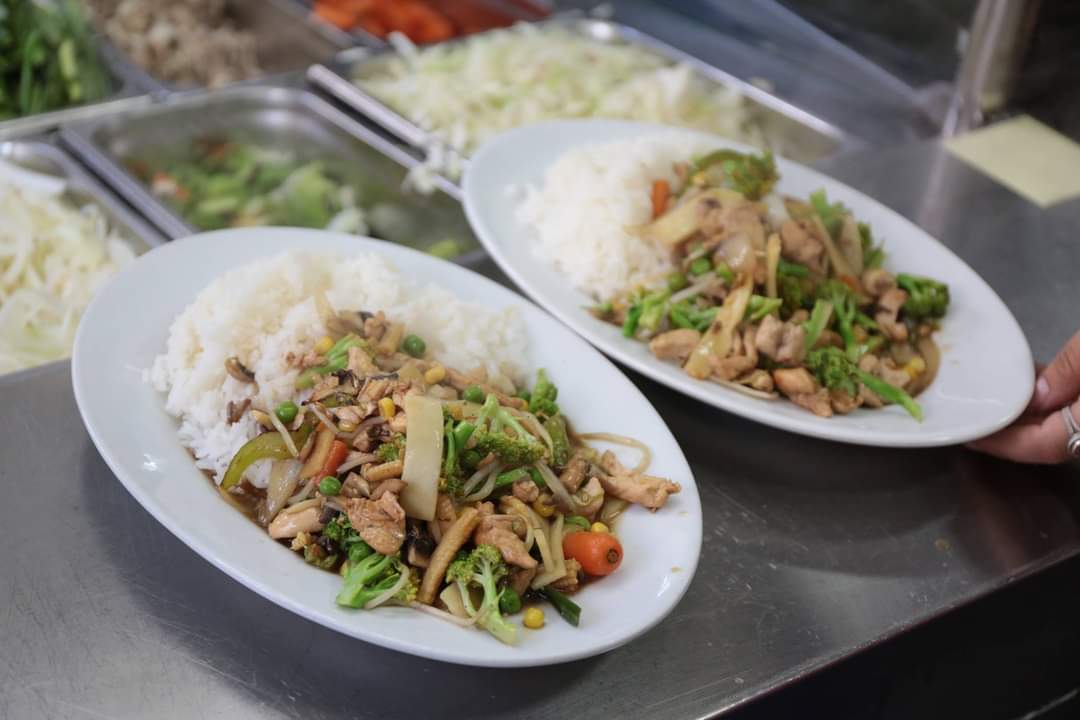 Rice with Chicken & Vegetables