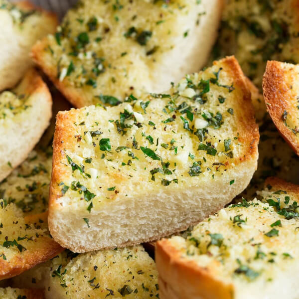 Garlic bread + cheese