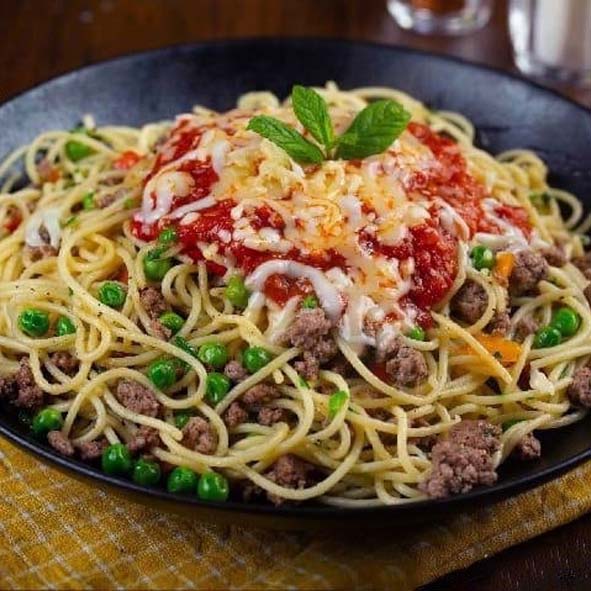 spaghetti (Vegetables, Meat)