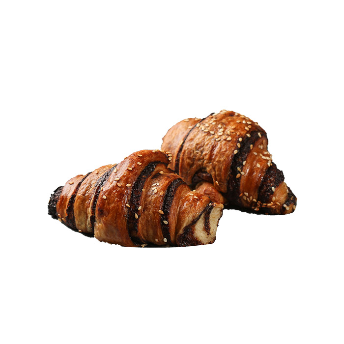 Chocolate croissant roll
