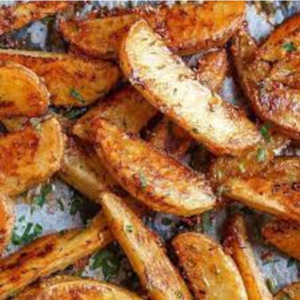 Potato Wedges With Spices And Herbs