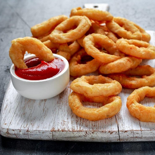 Onion rings 6 pieces