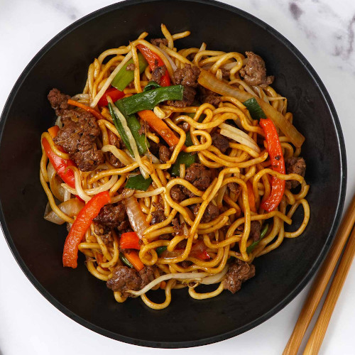 Chow Mein with Beef