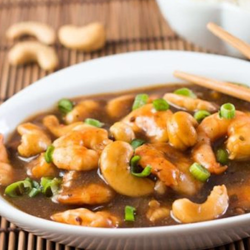 Shrimps with Cashew Nuts
