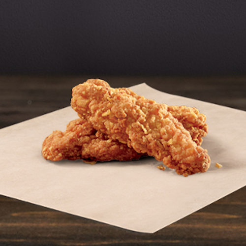 2 pieces of crispy