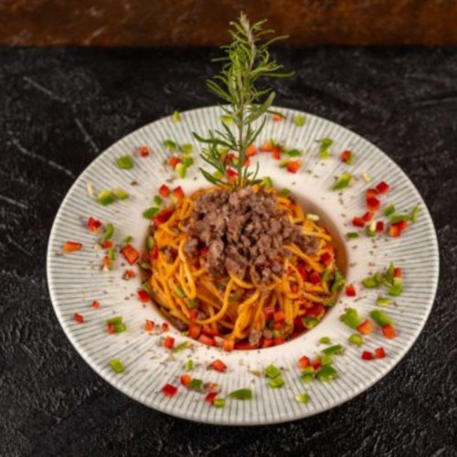 Spaghetti Napolina with Meat
