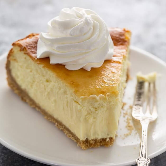 Cooked cheesecake