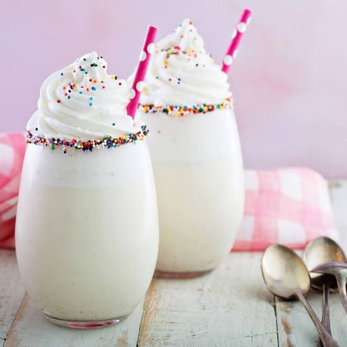 Vanilla milkshake