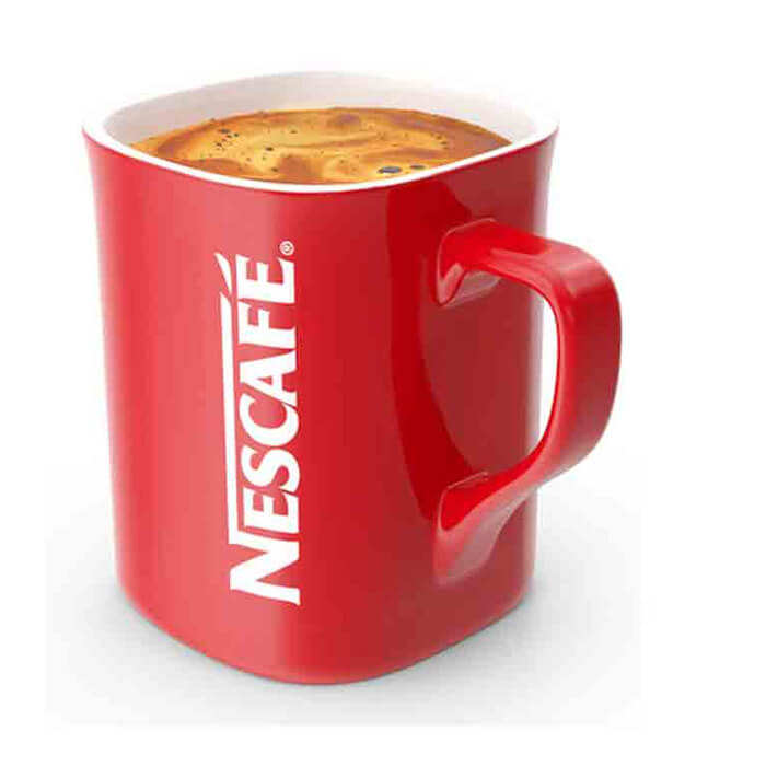 Nescafe with milk coffee mate