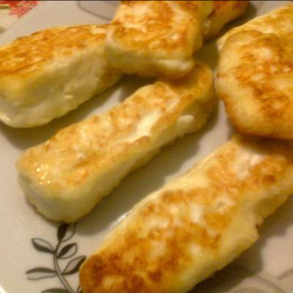 Fried cheese