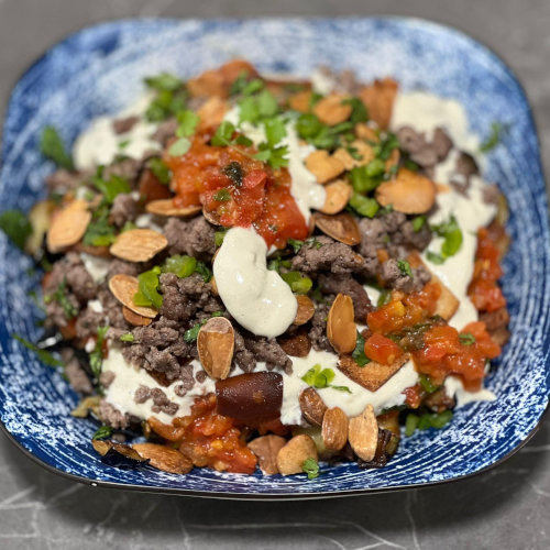 فتة شاورما