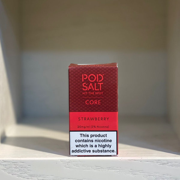 سائل إلكتروني بنكهة الفراولة من POD SALT 