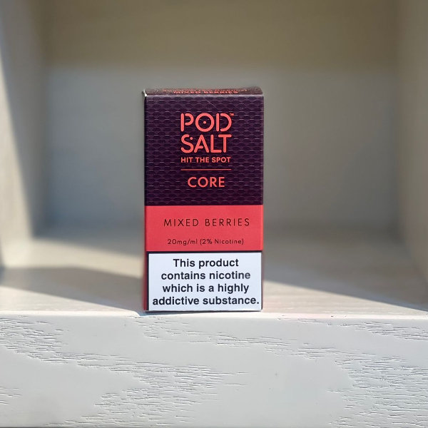 سائل إلكتروني بنكهة التوت المختلط من POD SALT 