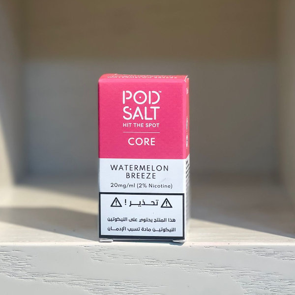 سائل إلكتروني بنكهة نسيم البطيخ من POD SALT 