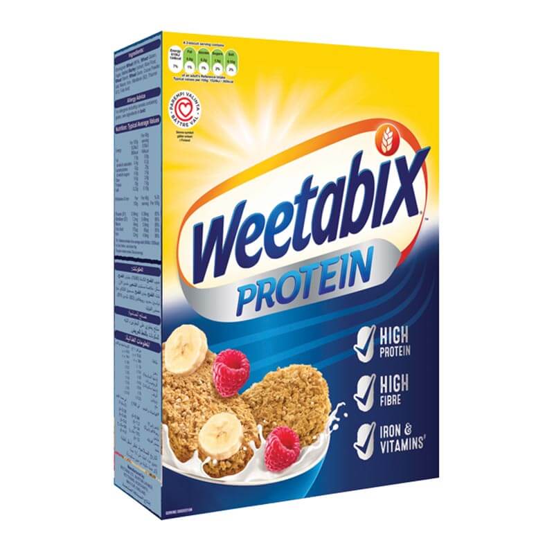 Weetabix سيريال قمح عالي البروتين 450غ - الأصلي