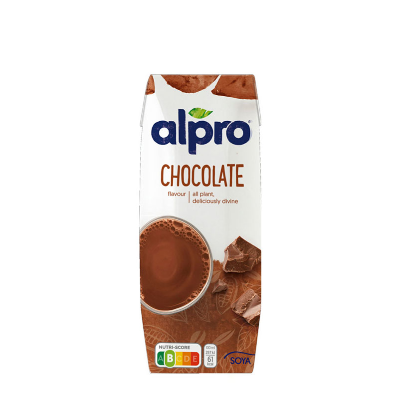 Alpro حليب صويا بطعم الشوكولاتة 250مل