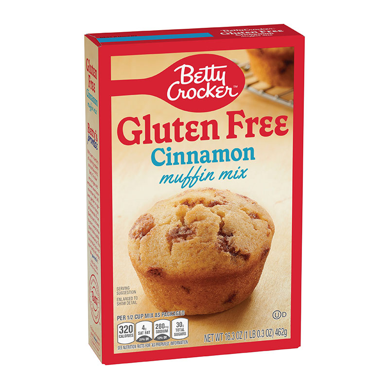 Betty Crocker خليط مافن بالقرفة خالي من الغلوتين 462غ