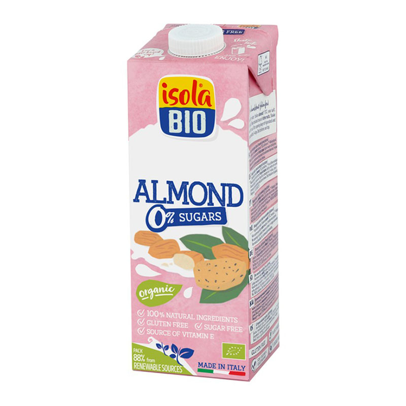 Isola حليب اللوز بدون سكر 1لتر