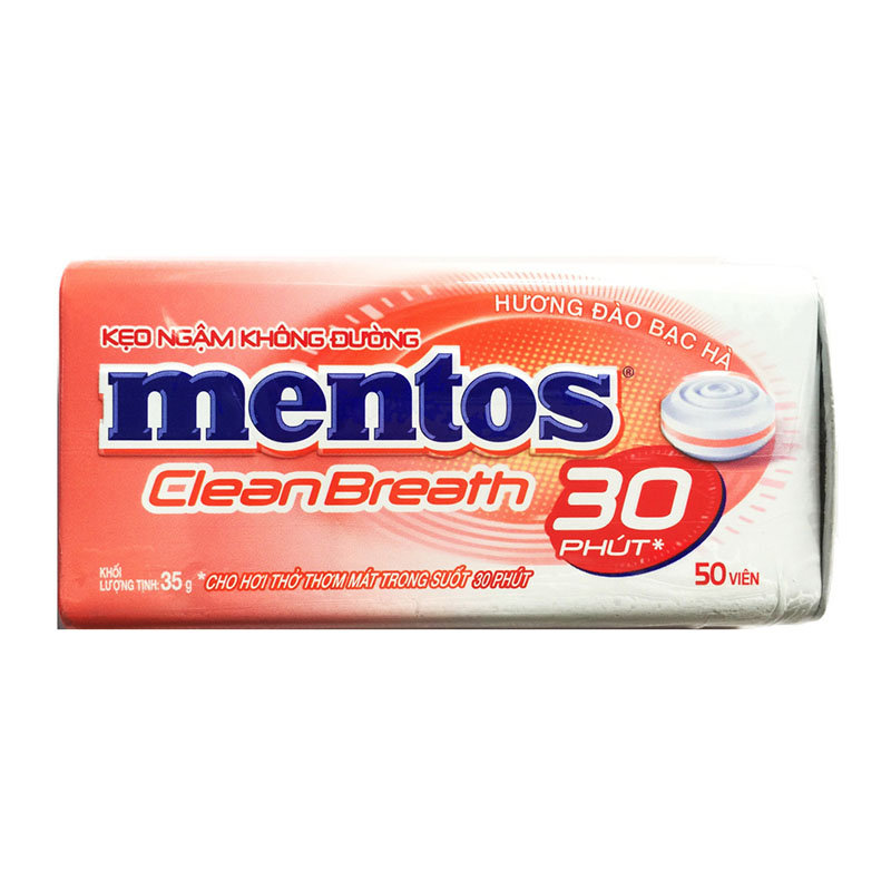 Mentos ملبس منعش بطعم البطيخ - بدون سكر 35غ