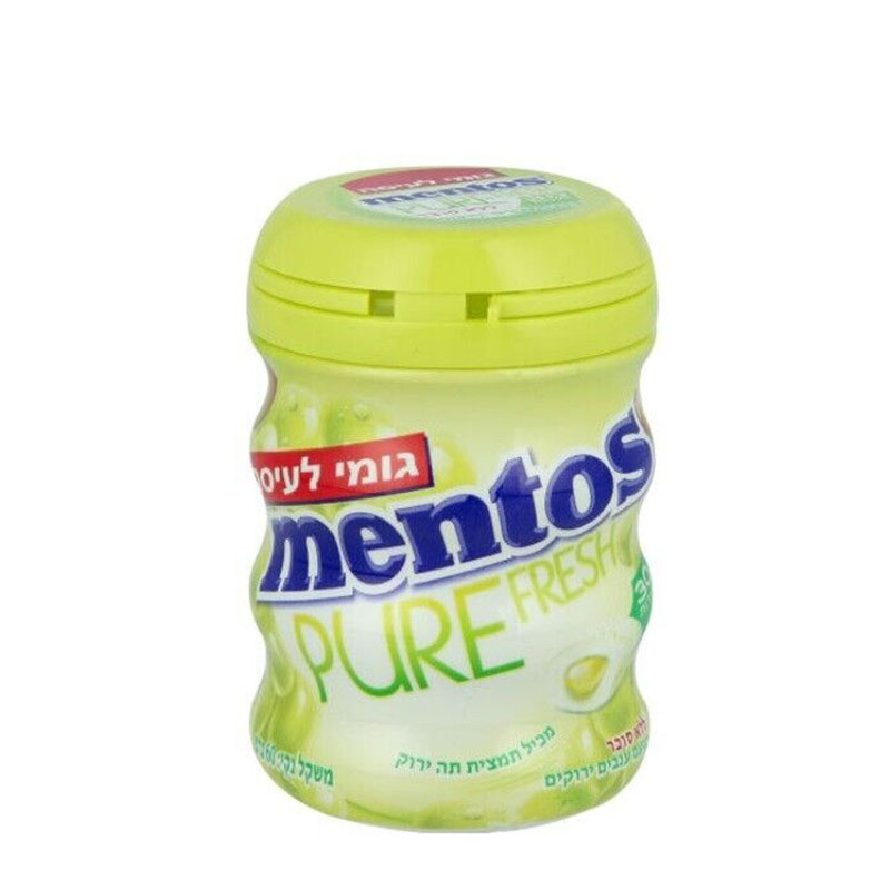 Mentos علكة خالية من السكر بطعم العنب الأخضر 60غ