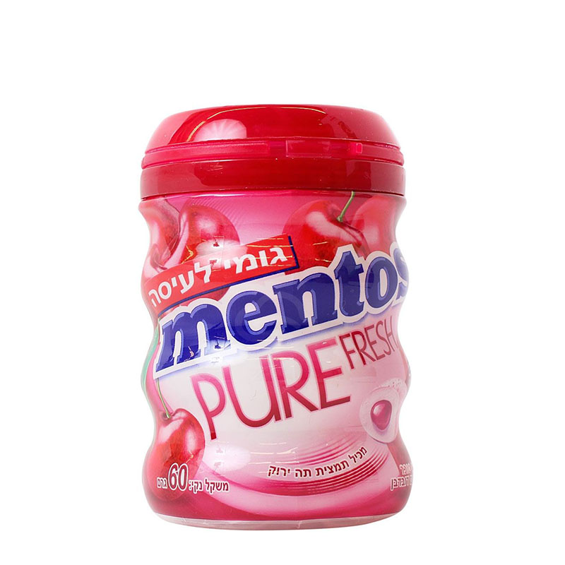 Mentos علكة خالية من السكر بنكهة الشيري 60غ