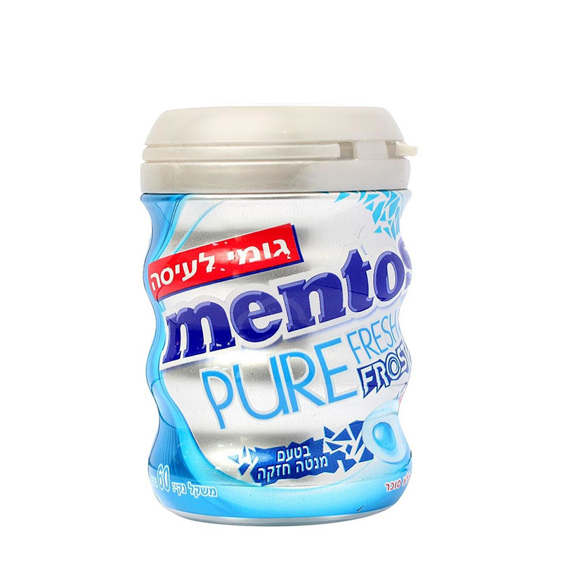 Mentos علكة خالية من السكر بطعم النعنع 60غ