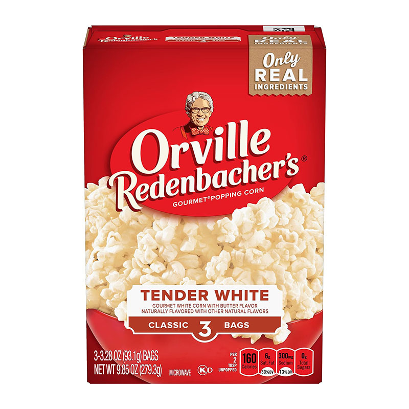 Orville بوشار ميكروويف بطعم الزبدة 3 أكياس 280غ