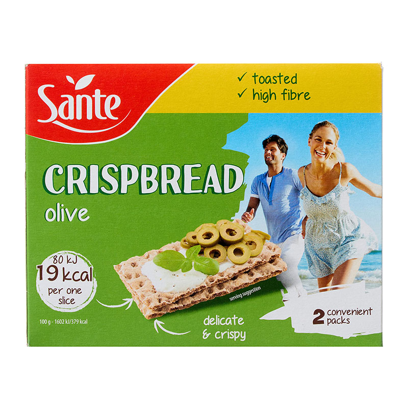 Sante رقائق مقرمشة بالزيتون 150غ