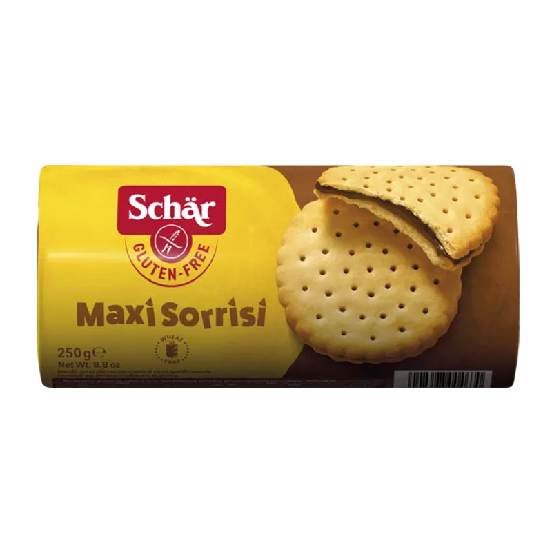 Schar بسكويت ماكسي بدون غلوتين 250غ