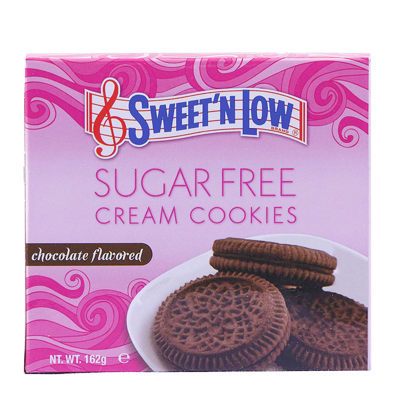 Sweet n Low كوكيز كريمة بالشوكلاتة بدون سكّر 162غ