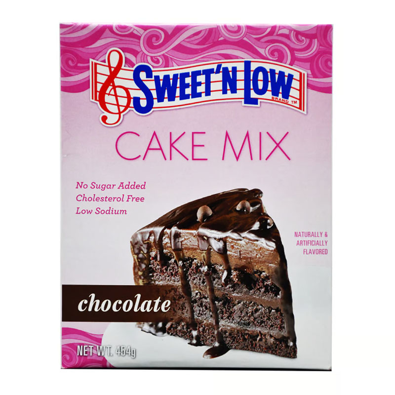 Sweet n Low خليط كيك بطعم الشوكلاتة خالي من السكّر 454غ