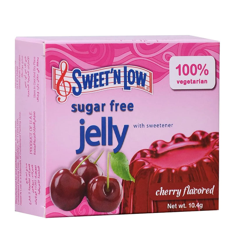 Sweet n Low جيلي خالي من السكر بنكهة الكرز 10.4غ