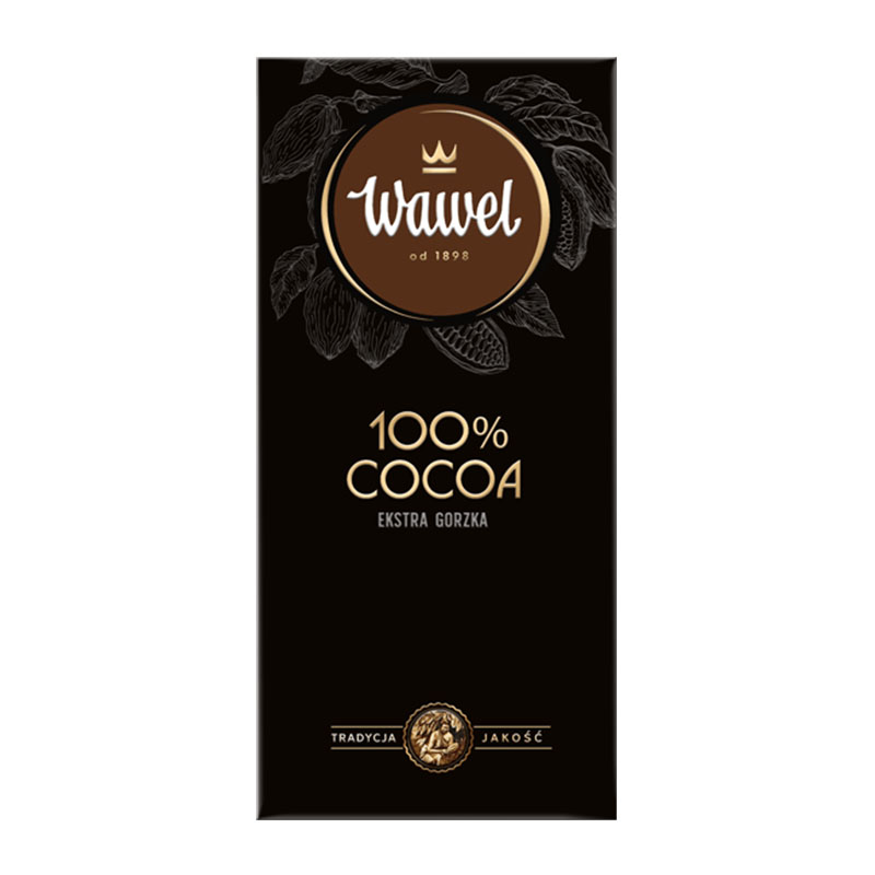 Wawel شوكولاتة داكنة 100? 80غ