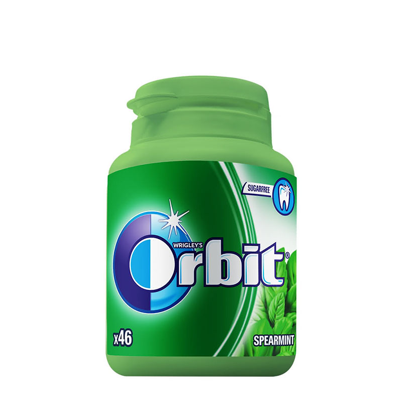 Orbit علكة خالية من السكر بطعم النعنع 64غ