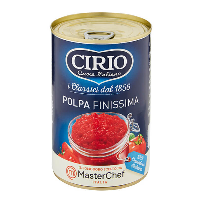 Cirio بندورة مقطعة ناعمة 400غ